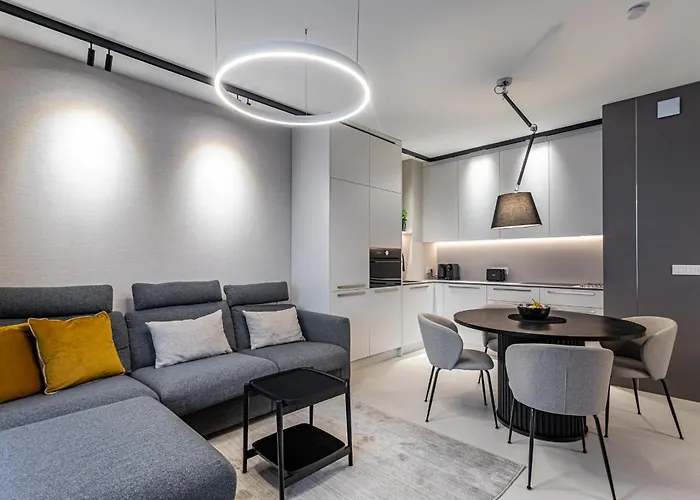 P&o Serviced Towarowa Square Apartman Varsó